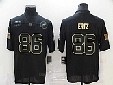 Nike Eagles 86 Zach Ertz Black 2020 Salute To Service Limited Jersey,baseball caps,new era cap wholesale,wholesale hats